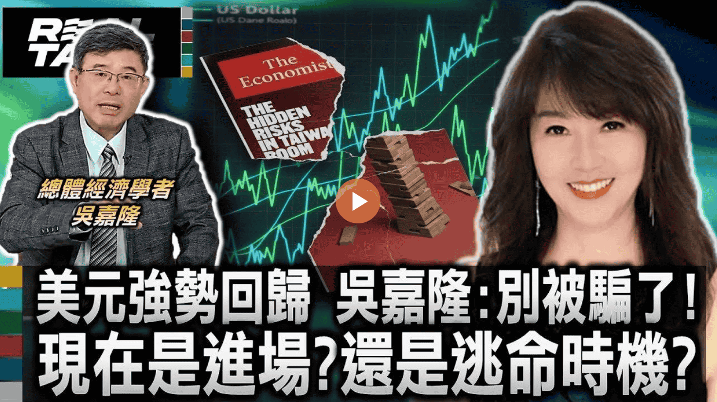 美元強勢回歸 吳嘉隆:別被騙了！現在是進場？還是逃命時機？